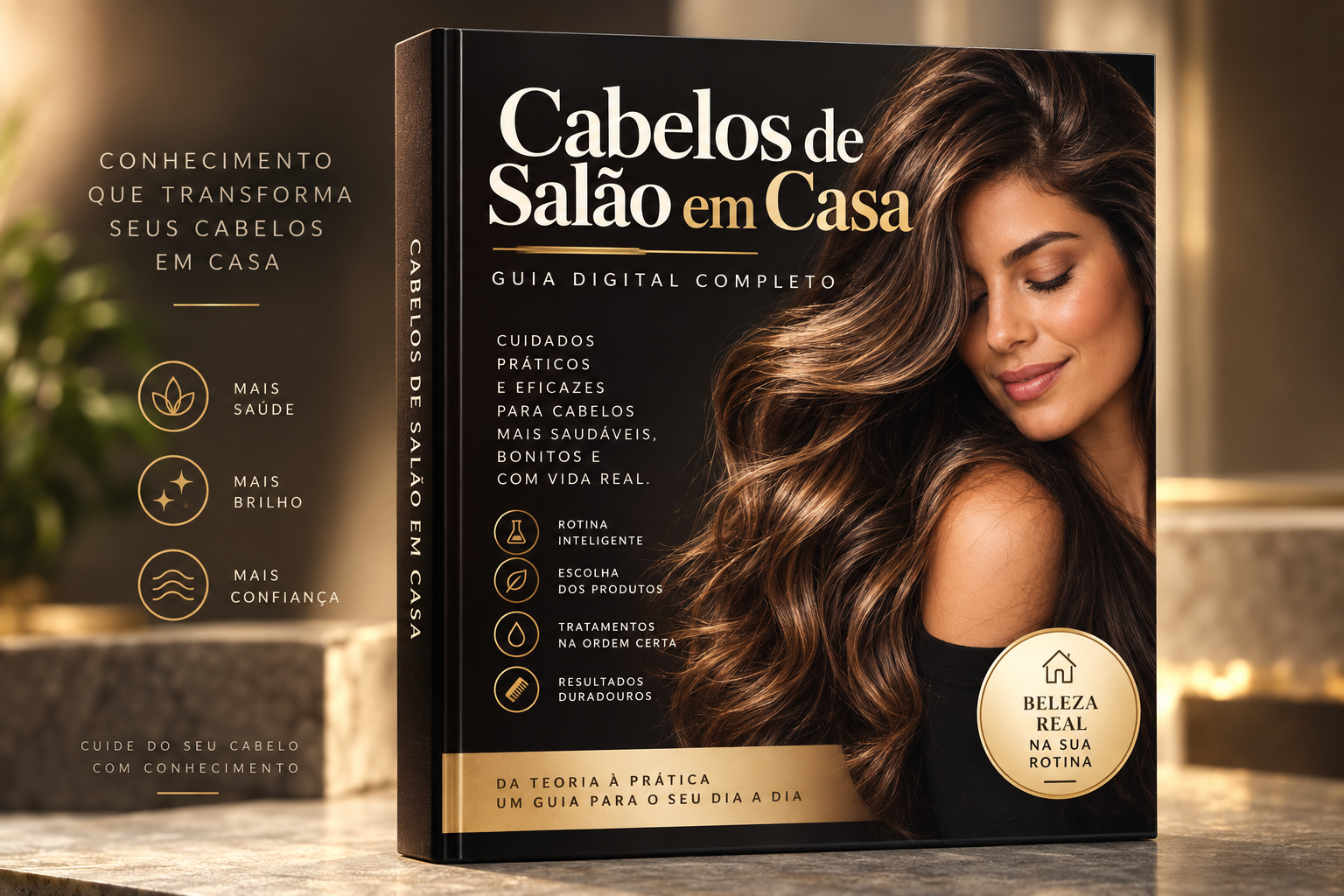 Guia digital Cabelos de Salão em Casa